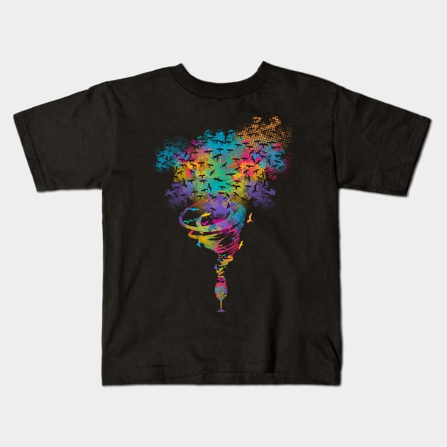 cocktail Kids T-Shirt by Pradeep Chauhan